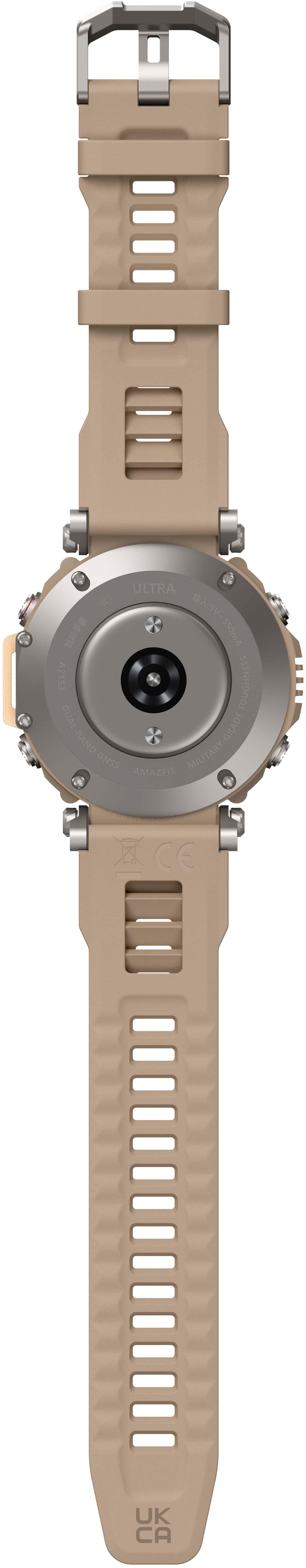 Amazfit T-Rex Ultra Smartwatch 35mm Stainless Steel Sahara