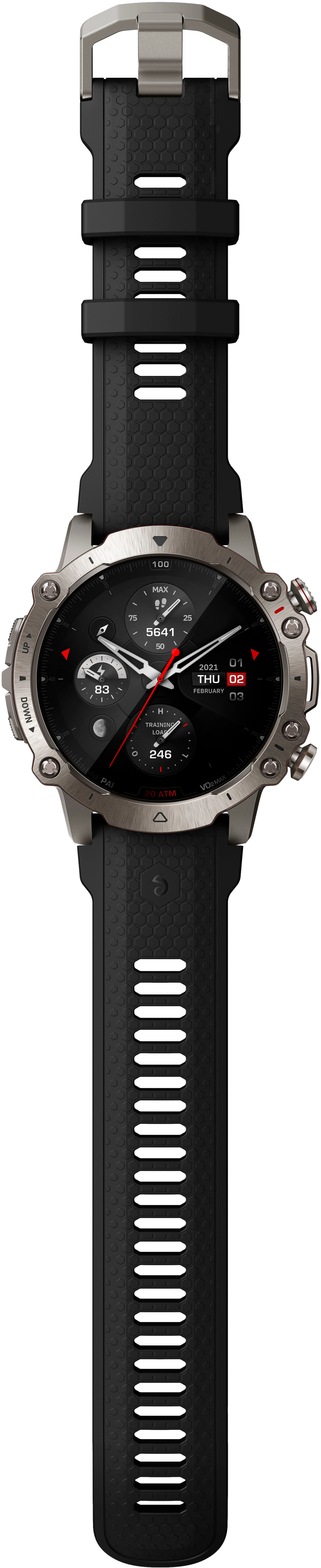 Amazfit Falcon Smartwatch 32mm Titanium Black W2029OV1N - Best Buy