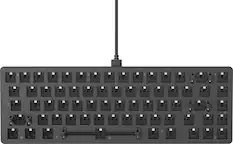 Front. Glorious - GMMK2 Compact Barebones ANSI - Black.
