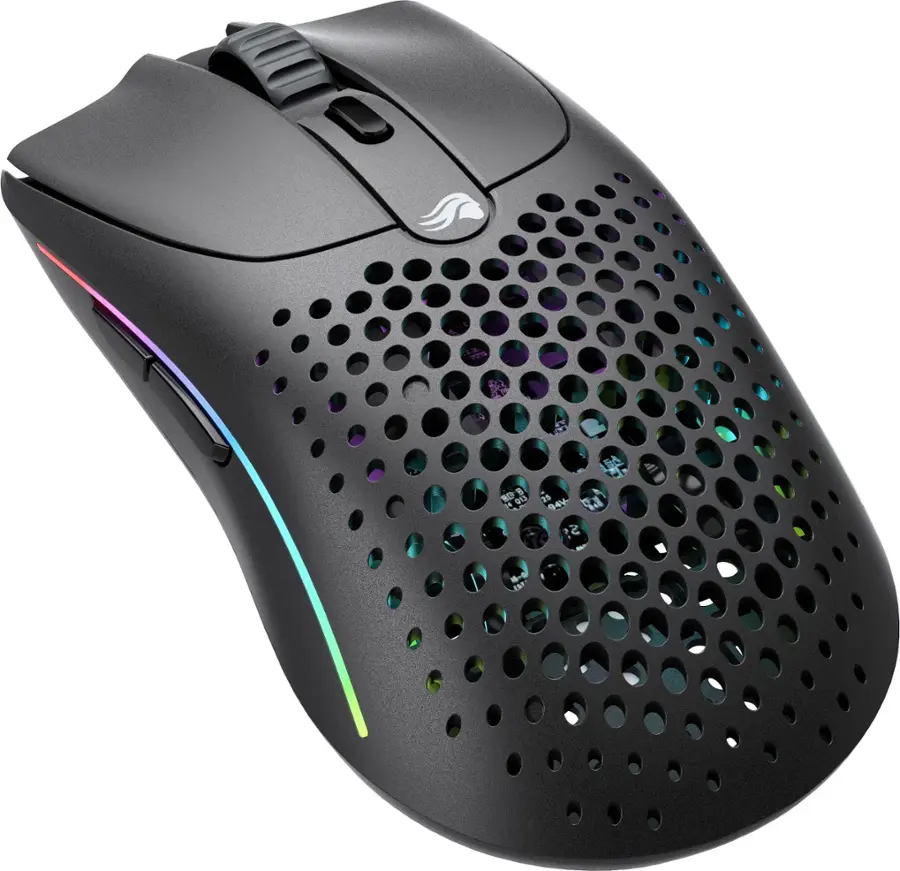 2 Inche Mouse Glorious Model O 2 Lightweight Wireless Optical Gaming Mouse with BAMF ...