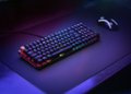 Alt View 13. Glorious - GMMK 2 Prebuilt 96% Full Size Wired  Mechanical Linear Switch Gaming Keyboard with Hotswappable Switches - Black.