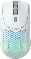 Glorious - Model O 2  Lightweight Wireless Optical Gaming Mouse with BAMF 2.0 Sensor - Matte White - Front_Zoom