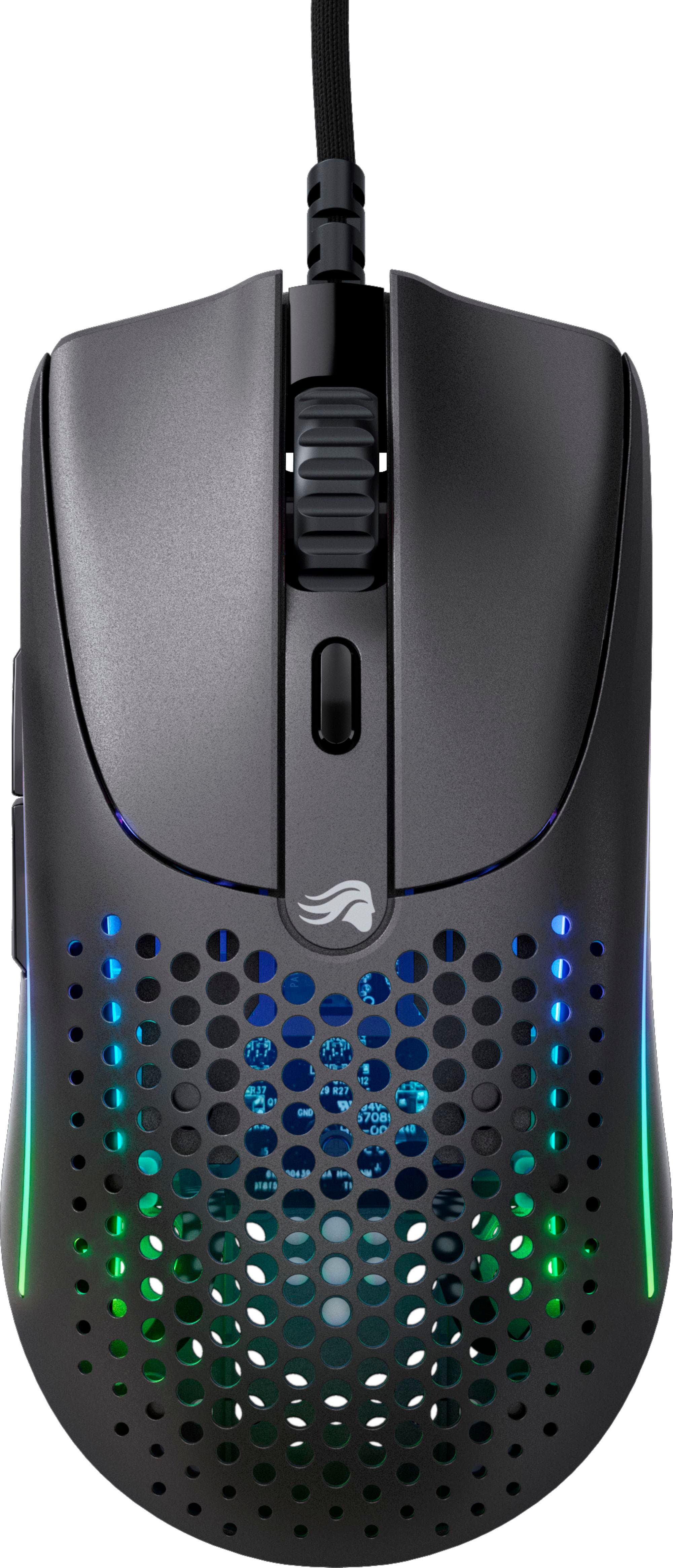Front. Glorious - Model O 2 Lightweight Wired Optical Gaming Mouse with BAMF 2.0 Sensor - Matte Black.
