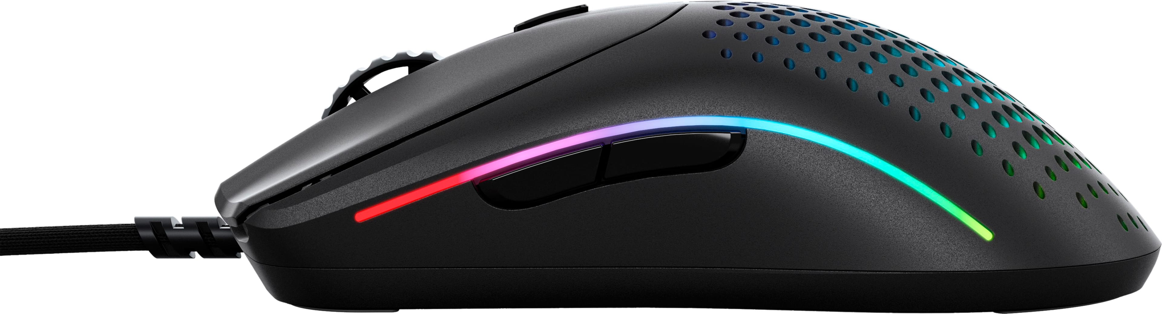 Alt View 11. Glorious - Model O 2 Lightweight Wired Optical Gaming Mouse with BAMF 2.0 Sensor - Matte Black.