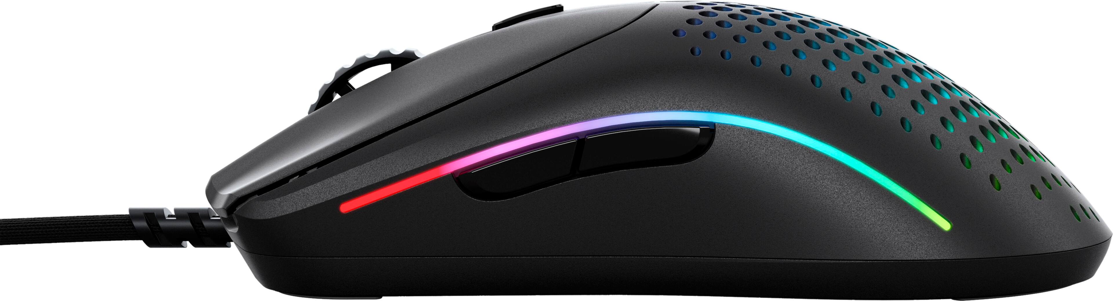 Alt View 11. Glorious - Model O 2 Lightweight Wired Optical Gaming Mouse with BAMF 2.0 Sensor - Matte Black.