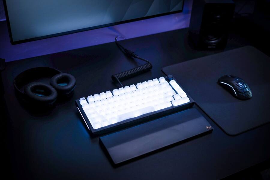 Caps Lock Rgp Glorious Polychroma Universal RGB Keycaps for 100% 85% 80% TKL 60% ...