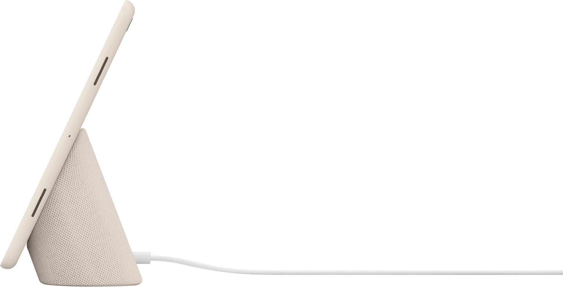 Alt View 15. Google - Geek Squad Certified Refurbished Pixel Tablet with Charging Speaker Dock - 11"  Android Tablet - 128GB - Wi-Fi - Porcelain.