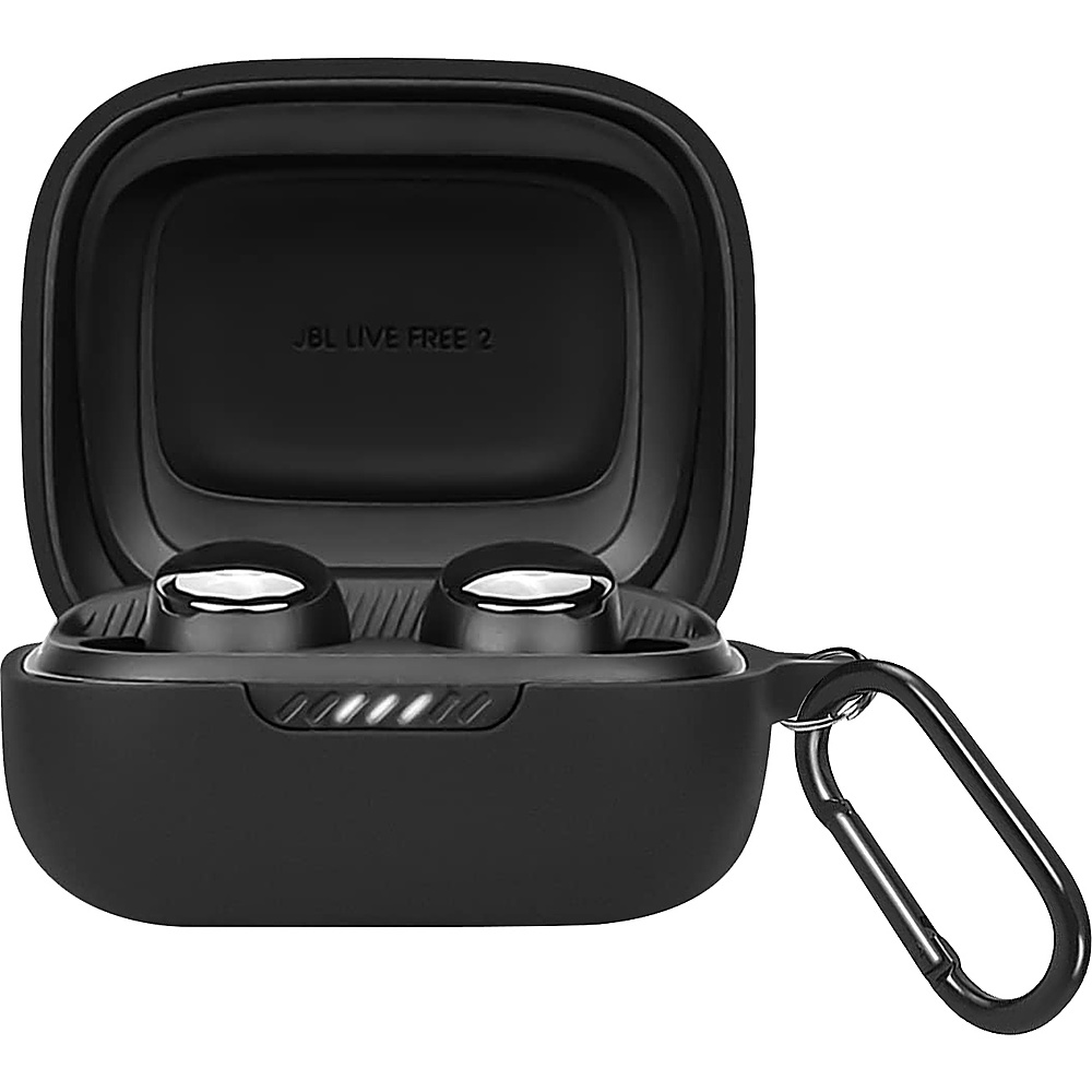 SaharaCase Anti-Slip Silicone Case for JBL Live Free 2 Headphones Black  HP00119 - Best Buy