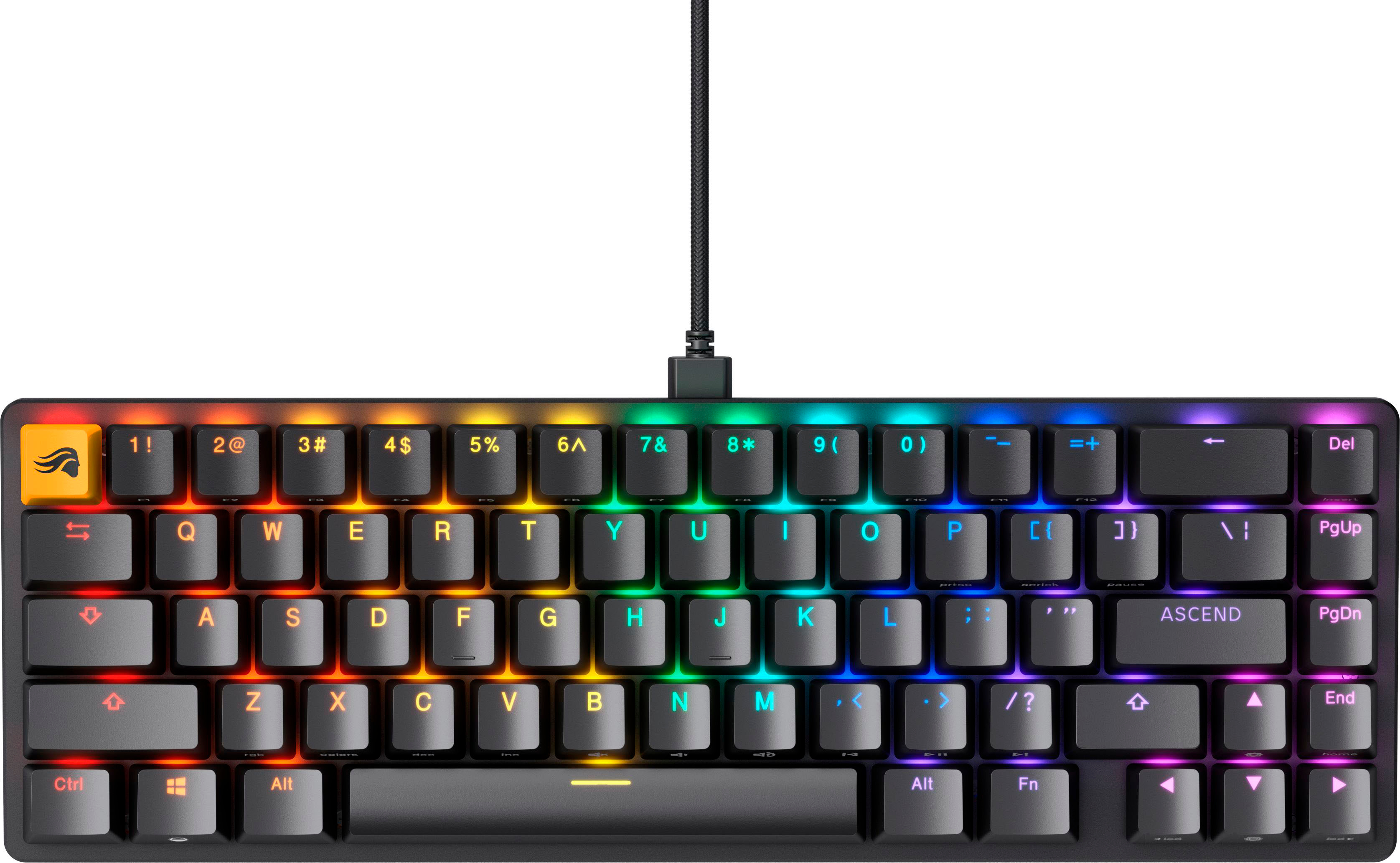 Har lært katolsk Modsigelse Glorious GMMK 2 Prebuilt 65% Compact Wired Mechanical Linear Switch Gaming  Keyboard with Hotswappable Switches Black GLO-GMMK2-65-FOX-B - Best Buy