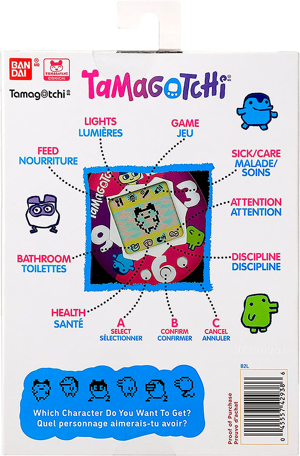 Tamagotchi The Original Candy Swirl Virtual Pet Toy