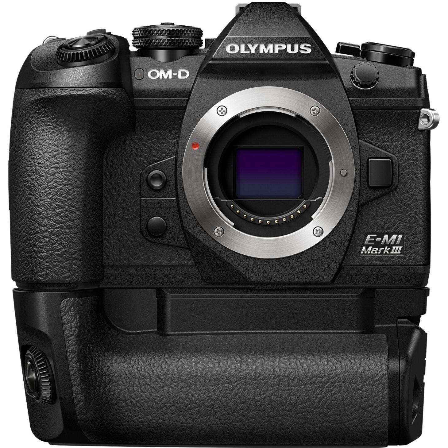 Alt View 18. Olympus - OM-D E-M1 Mark III 4K Video Mirrorless Camera Body Only - Black.