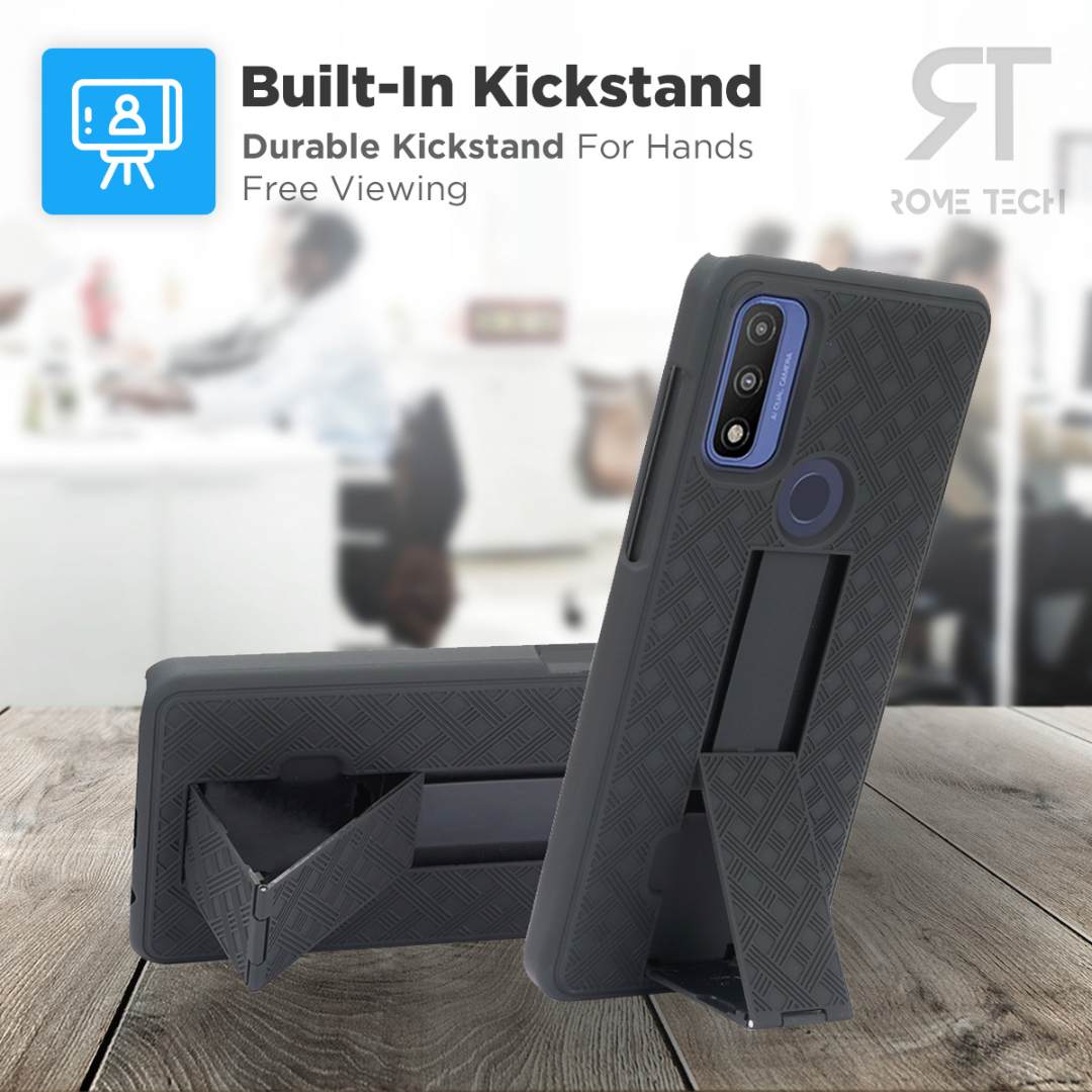 Built-In Kickstand  
Durable Kickstand For Hands Free Viewing  

ROVE TECH