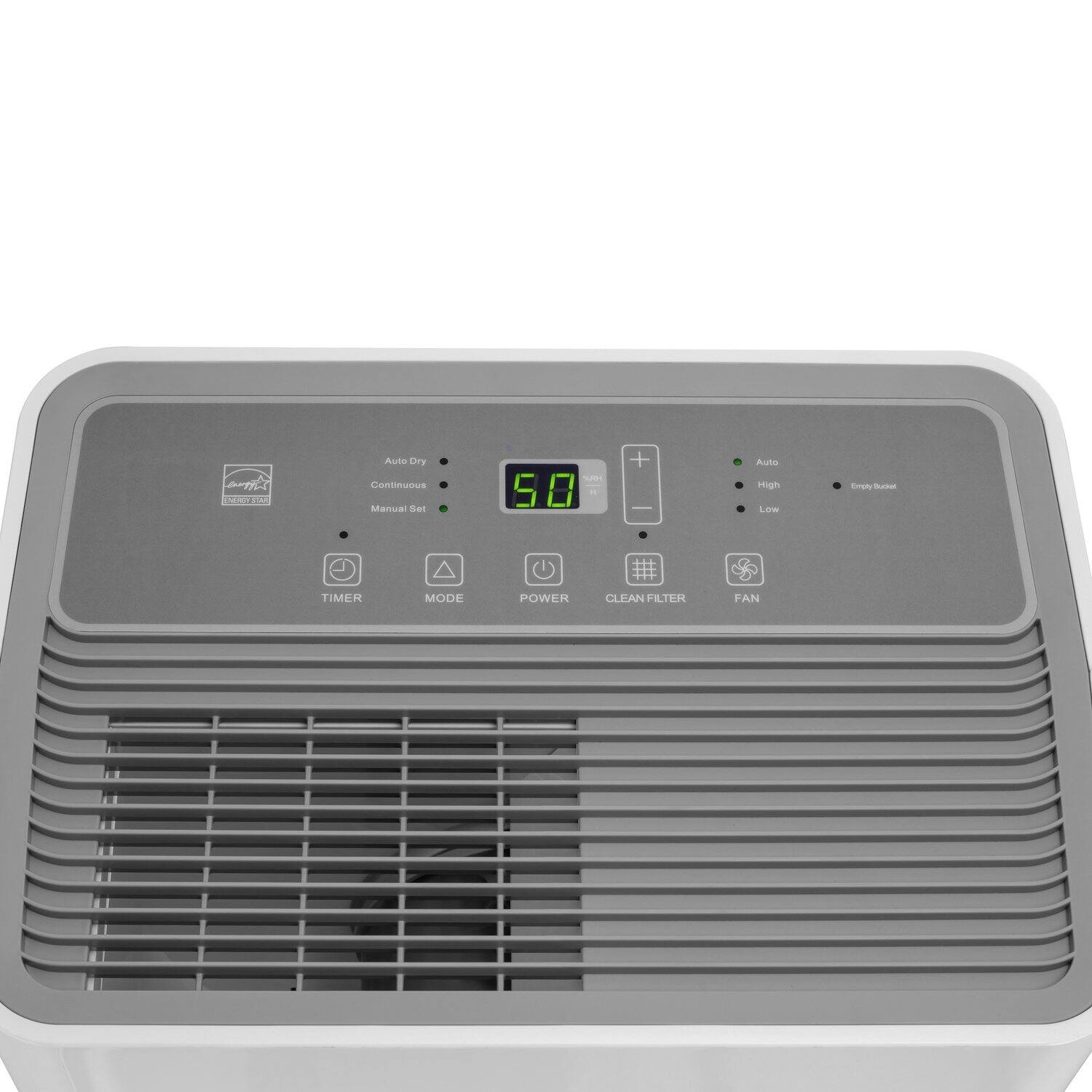 N LA Auto Dry Continuous Manual Set 50 " + Auto High Low Comply - TIMER MODE POWER CLEAN FILTER FAN