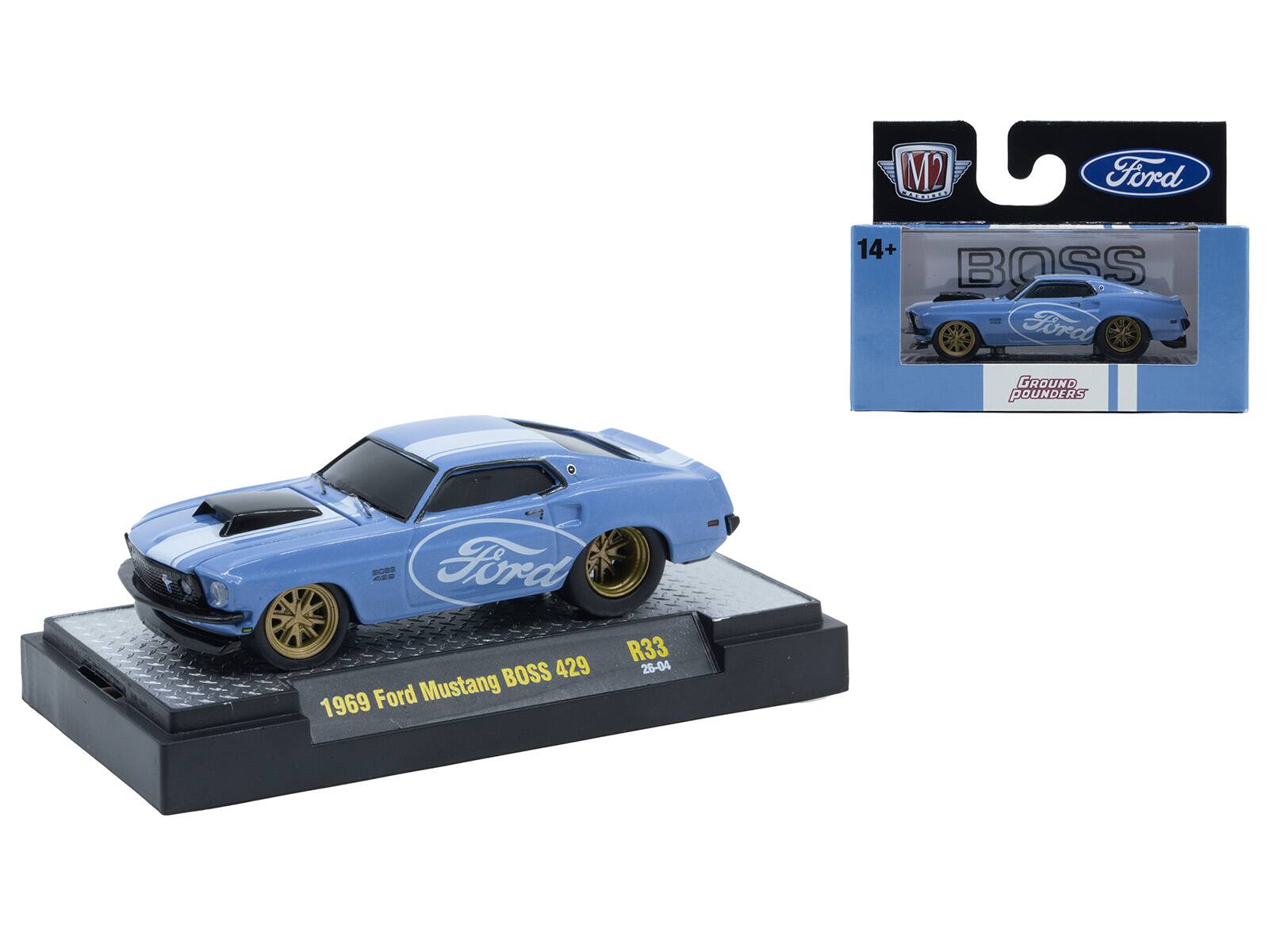 M2 FENT Ford 14+ BOSS Ford GROUND POUNDERS To - SE Ford R33 BOSS 429 26-04 1969 Ford Mustang