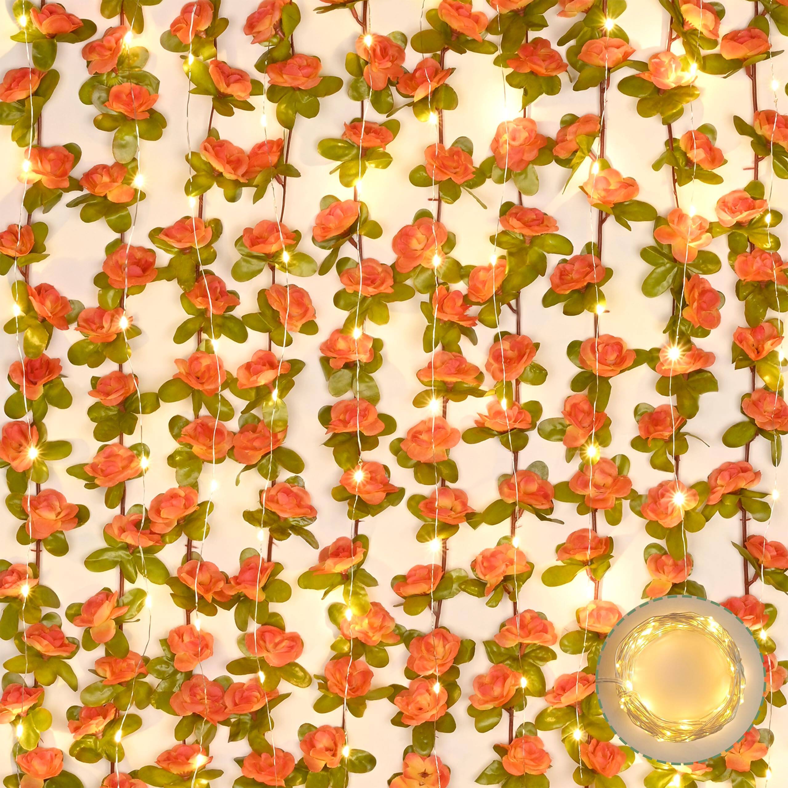 Orange With Lights-5 Pcs