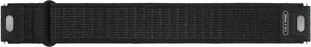 Alt View 11. Samsung - Fabric Watch Band for Galaxy Watch6, Galaxy Watch6 Classic M/L - Black.