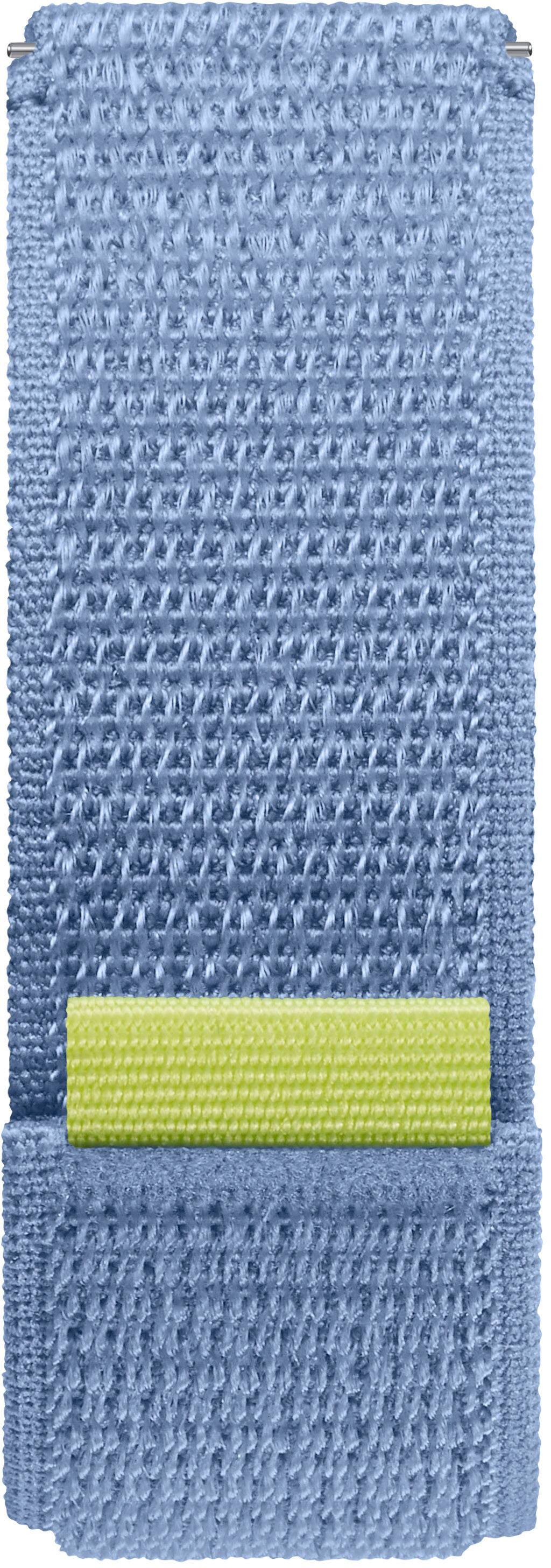 Alt View 12. Samsung - Fabric Watch Band for Galaxy Watch6, Galaxy Watch6 Classic M/L - Blue.