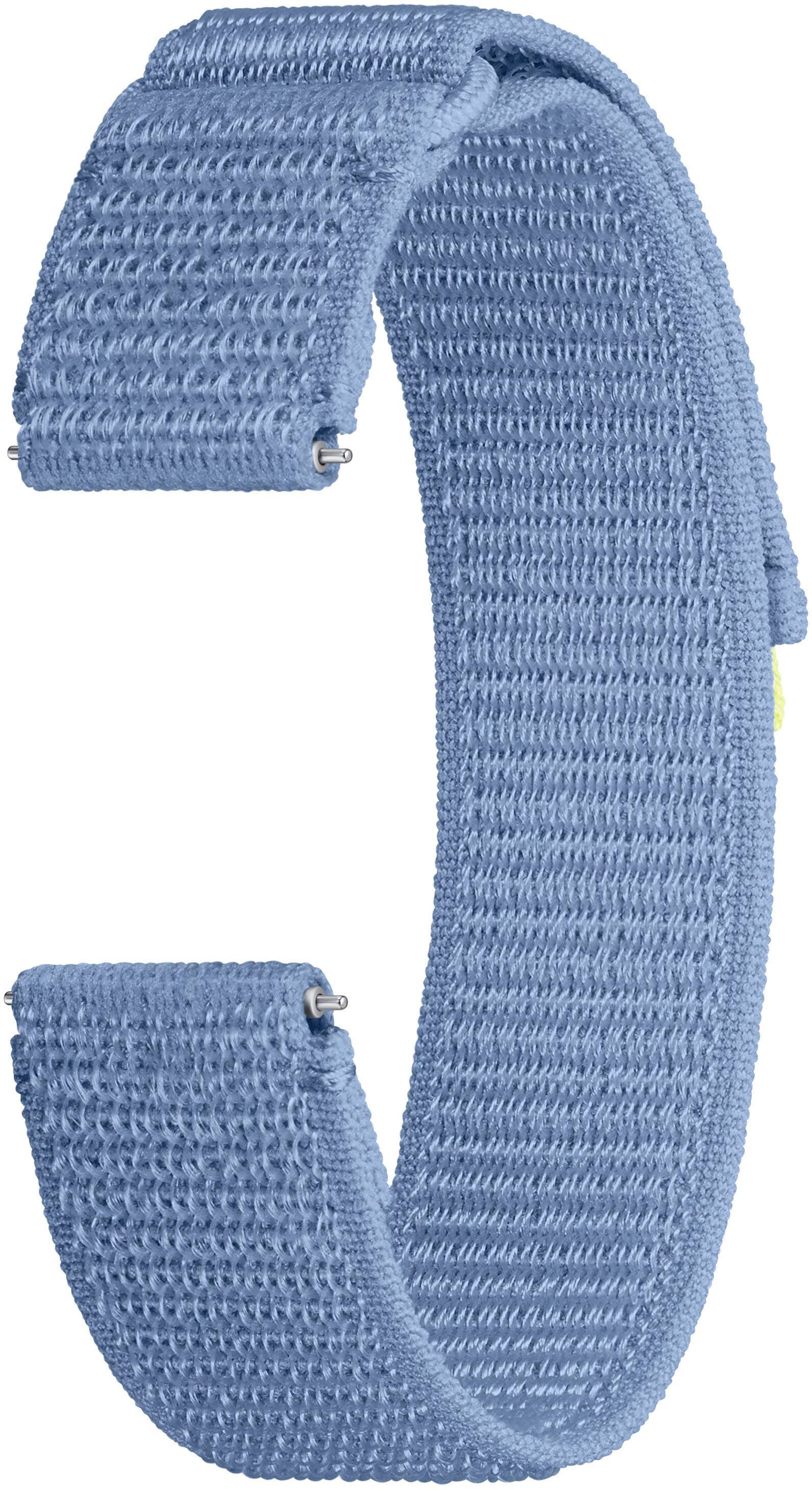 Alt View 13. Samsung - Fabric Watch Band for Galaxy Watch6, Galaxy Watch6 Classic M/L - Blue.