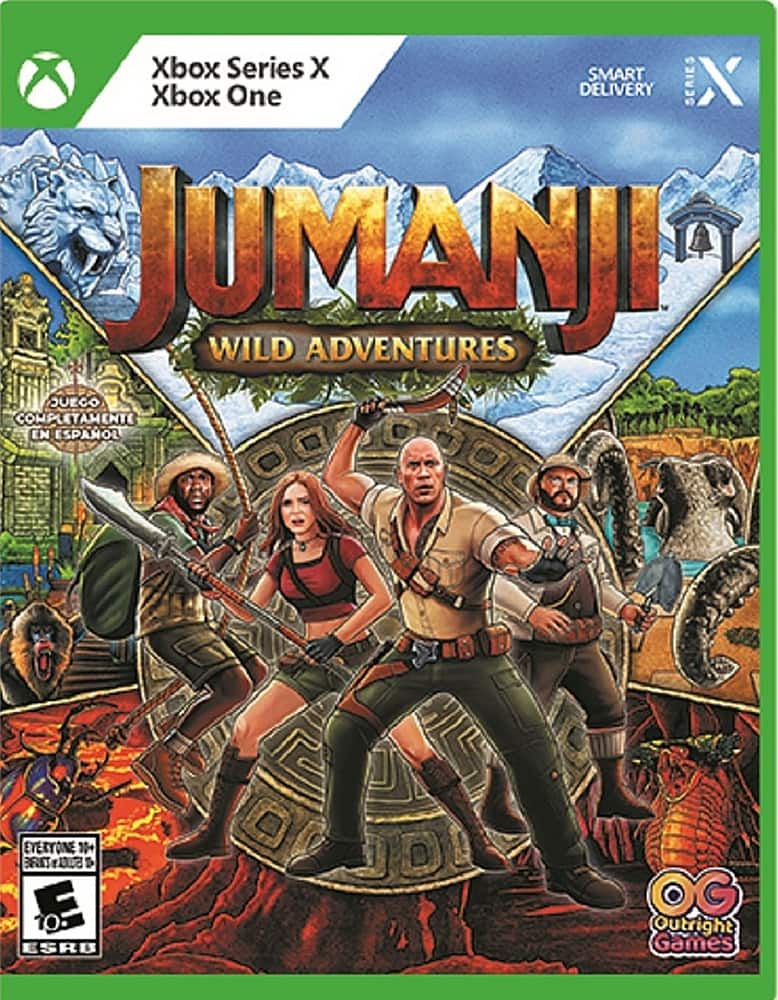 Front. Outright Games - Jumanji: Wild Adventures.