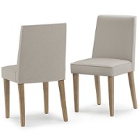 Simpli Home - Bartow Dining Chair ( Set of 2 ) - Natural - Front_Zoom