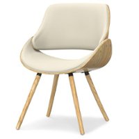 Simpli Home - Malden Bentwood Dining Chair with Wood Back - Natural - Front_Zoom