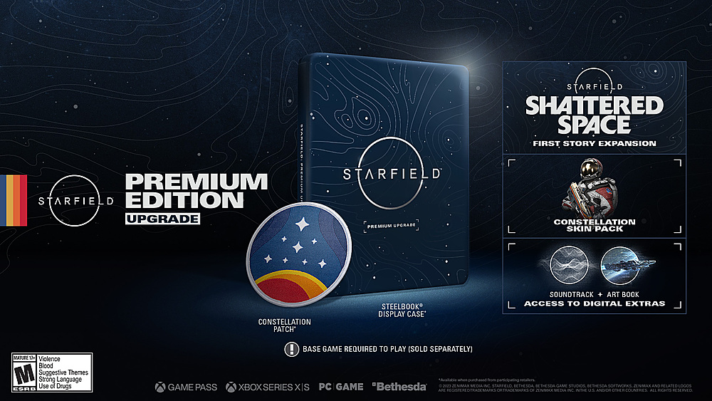 Angle View: Starfield Premium Upgrade - Xbox Series X