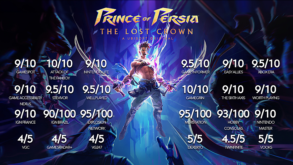 Prince of Persia: The Lost Crown Parkours Its Way To Nintendo