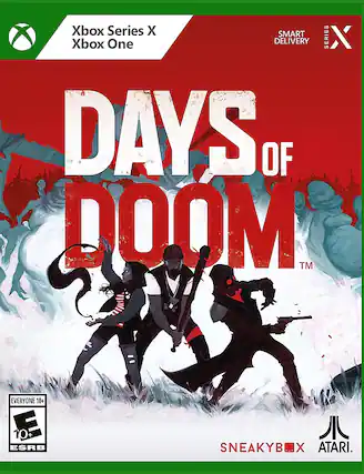 Front. Atari Interactive - Days of Doom. - E10+ (Everyone 10+)