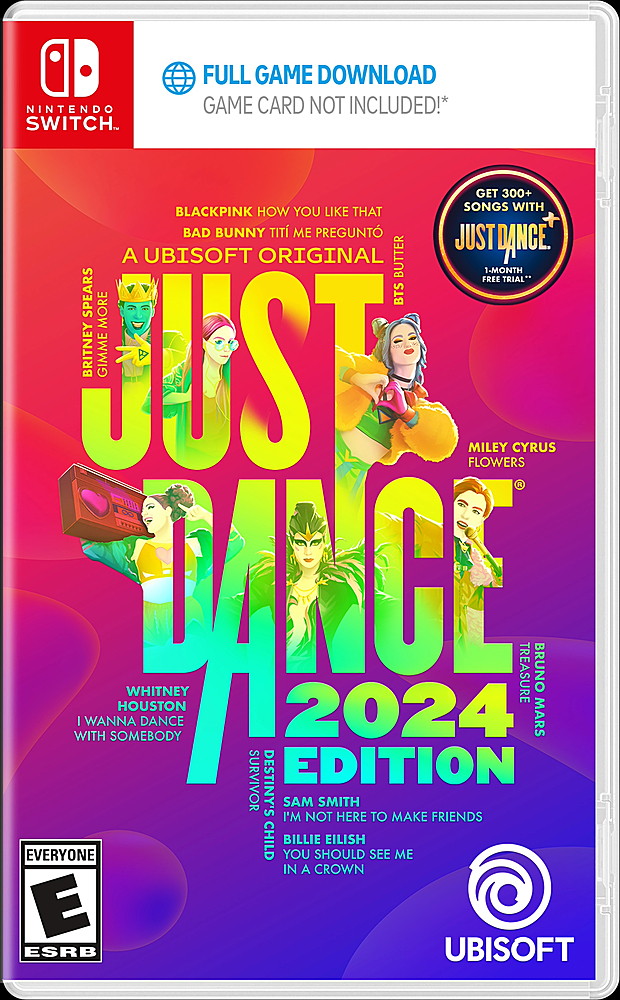 Just Dance 2024 Edition Code in Box Nintendo Switch, Nintendo Switch