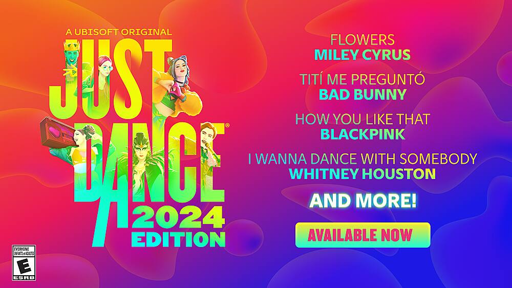 Angle. Ubisoft - Just Dance 2024 Edition - Code in Box.