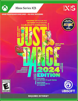 Just Dance - Code in Box 2024 Edition - Xbox Series X, Xbox Series S