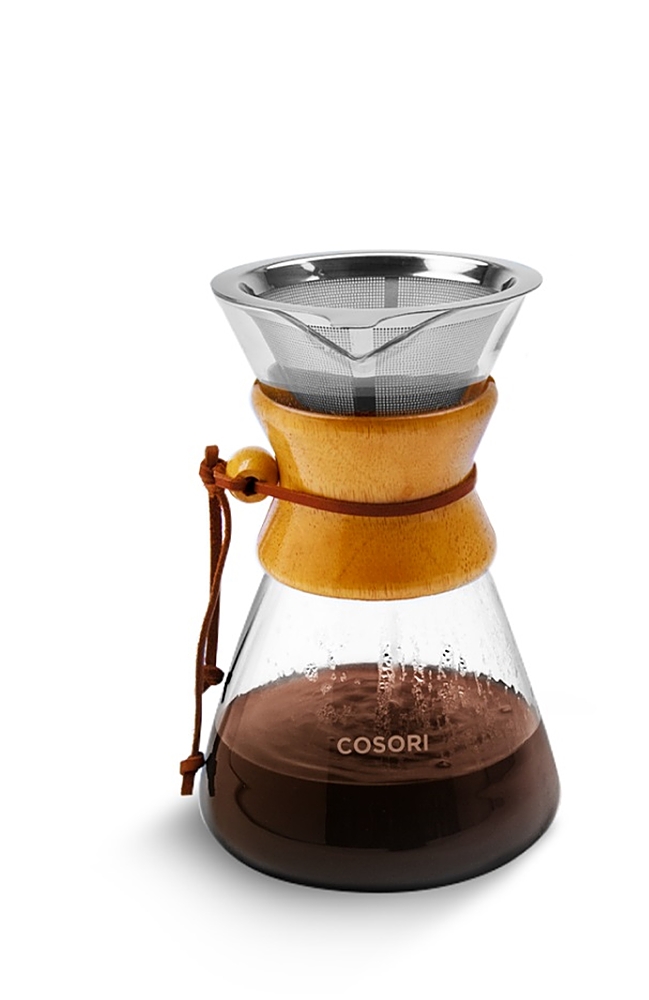 Best Buy: Cosori Original 8-Cup Pour-Over Coffee Maker Clear KDTWPMCSNUS0001