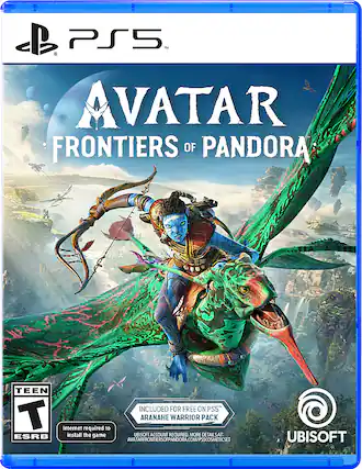 Front. Ubisoft - Avatar: Frontiers of Pandora. - T (Teen 13+)