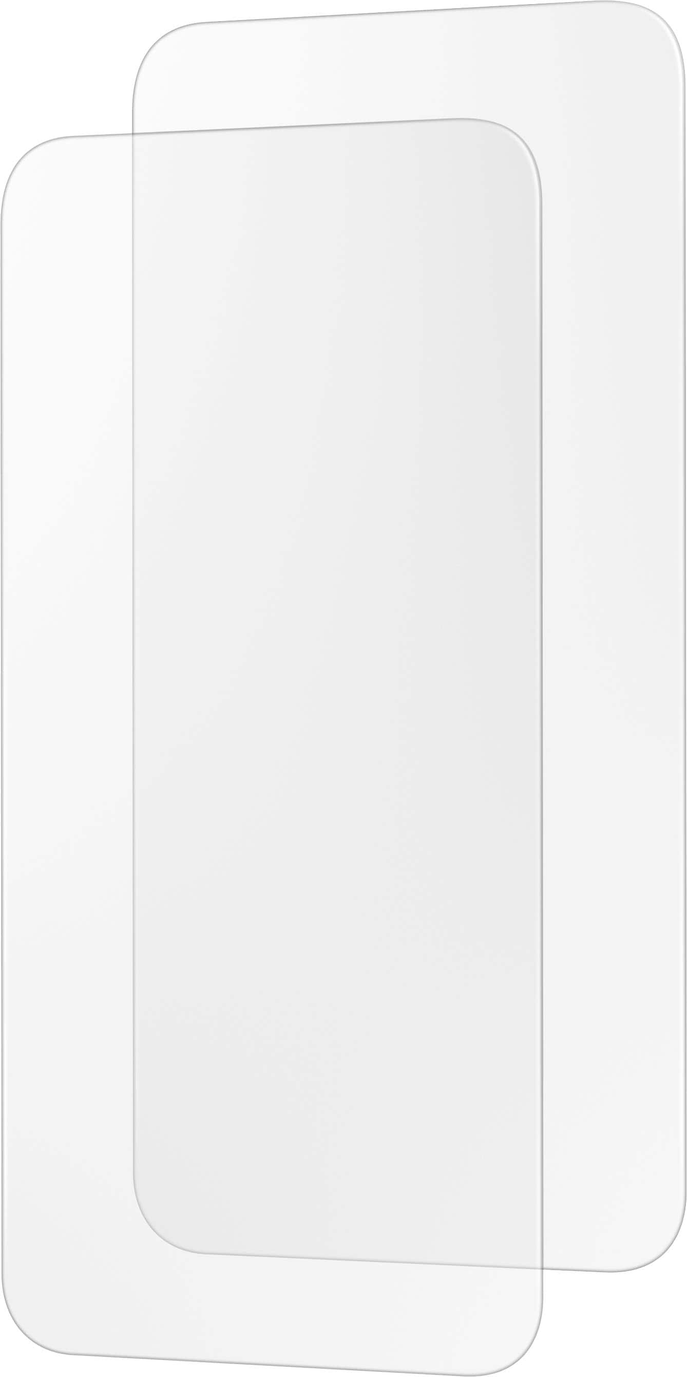 Left. Insignia™ - Anti-Reflective Glass Screen Protector for iPhone 15 Pro Max (2-Pack) - Clear.