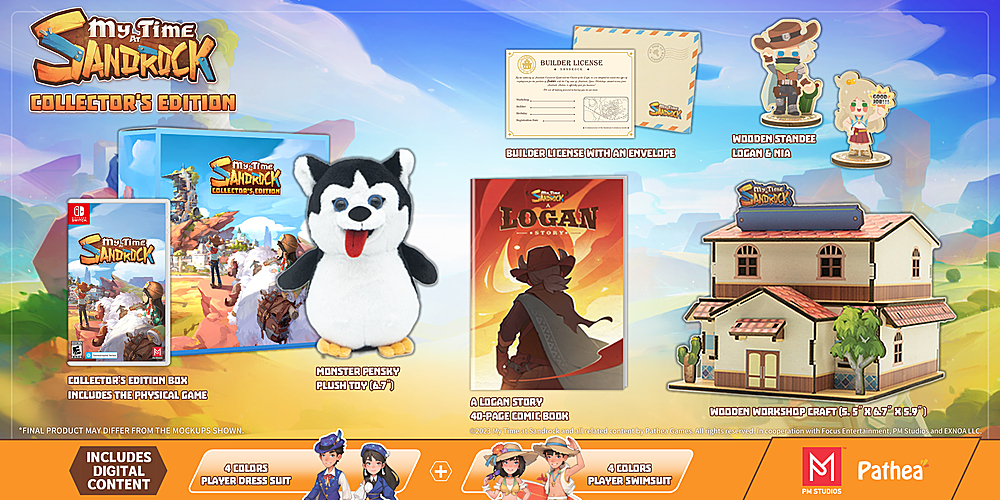 Angle. PM Studios - My Time at Sandrock.