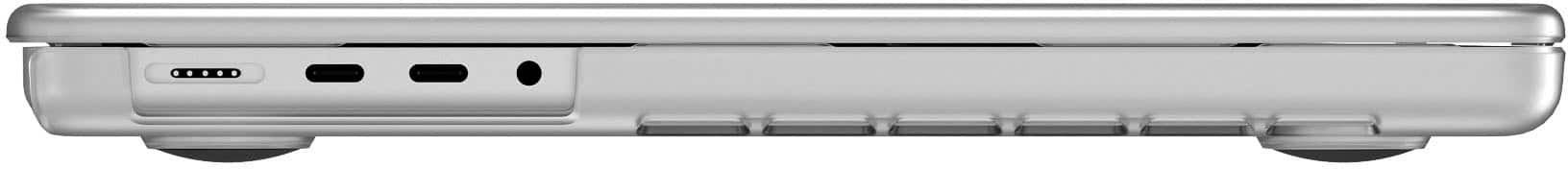 Alt View 13. Speck - Smartshell Case for Macbook Pro 14" M1/M2/M3 (2021-2023) - Clear.