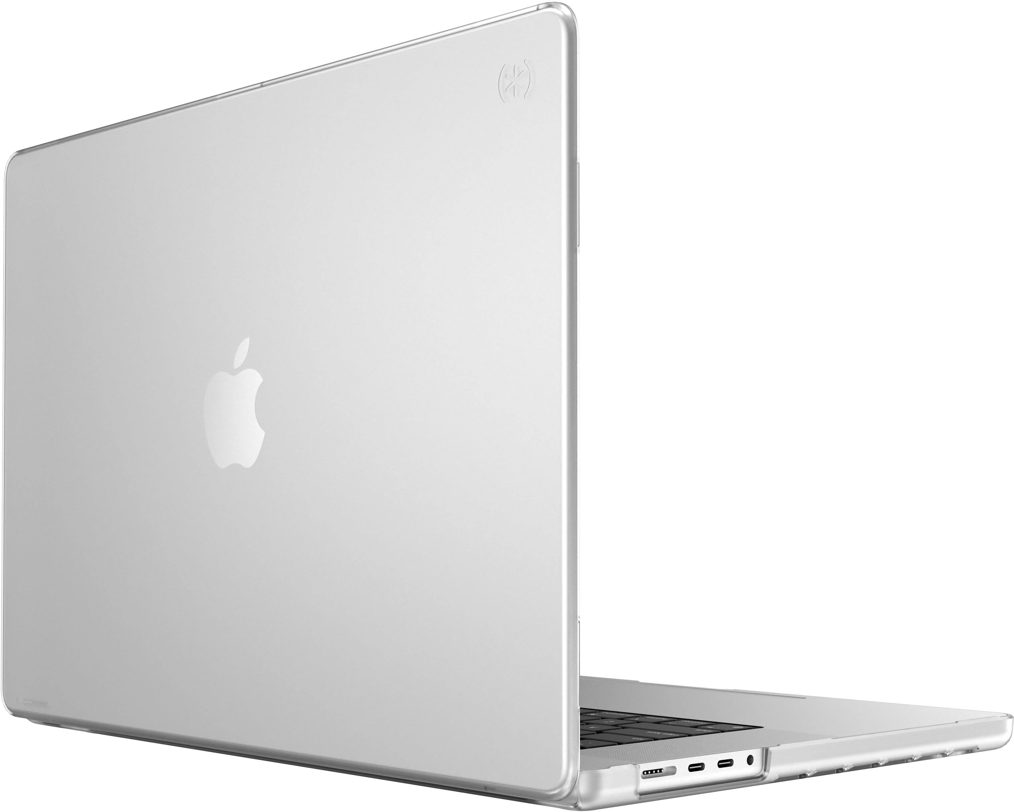 Back. Speck - Smartshell Case for Macbook Pro 16" M1/M2/M3 (2021-2023) - Clear.