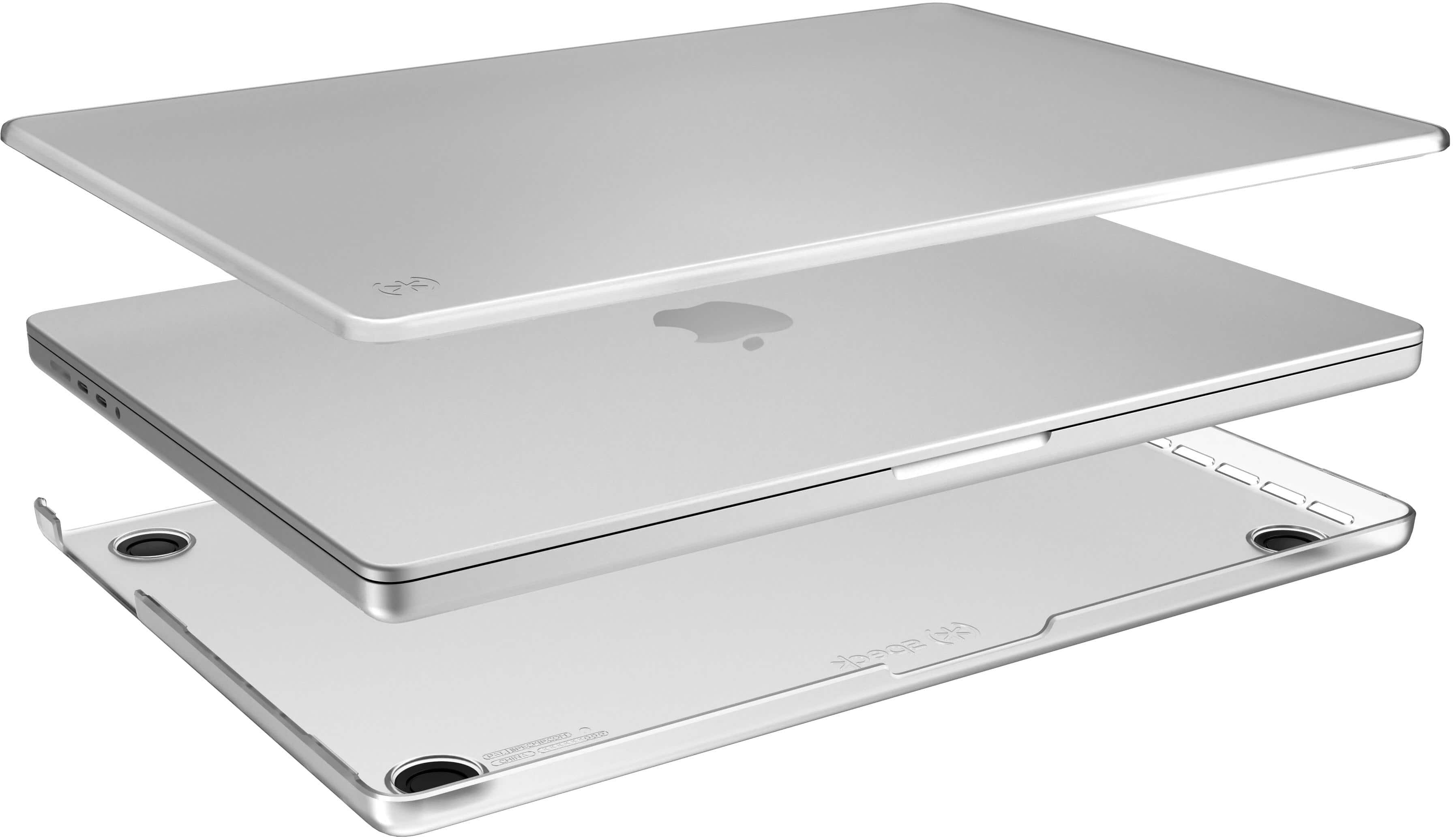 Alt View 12. Speck - Smartshell Case for Macbook Pro 16" M1/M2/M3 (2021-2023) - Clear.