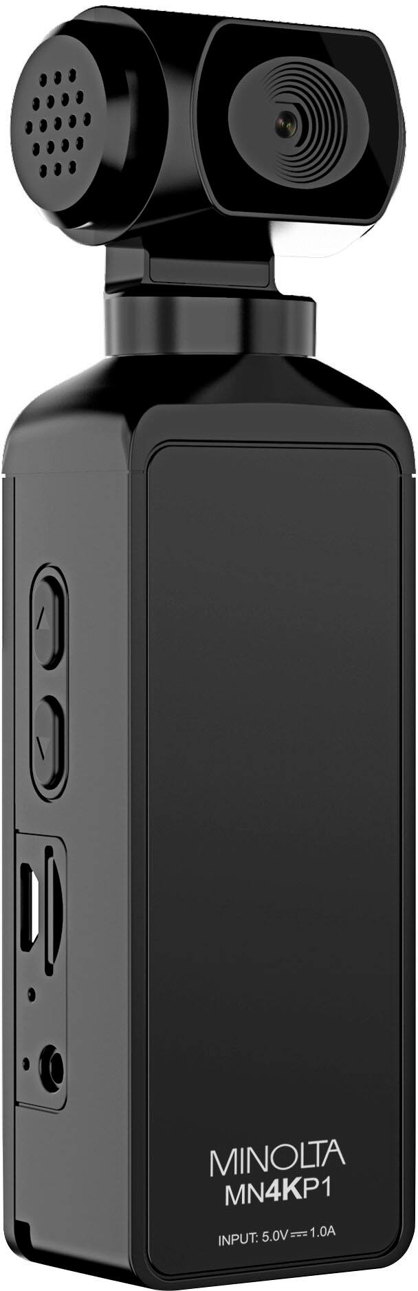 Alt View 1. Minolta - MN4KP1 4K Video 16.0-Megapixel Waterproof Camcorder Bundle - Black.