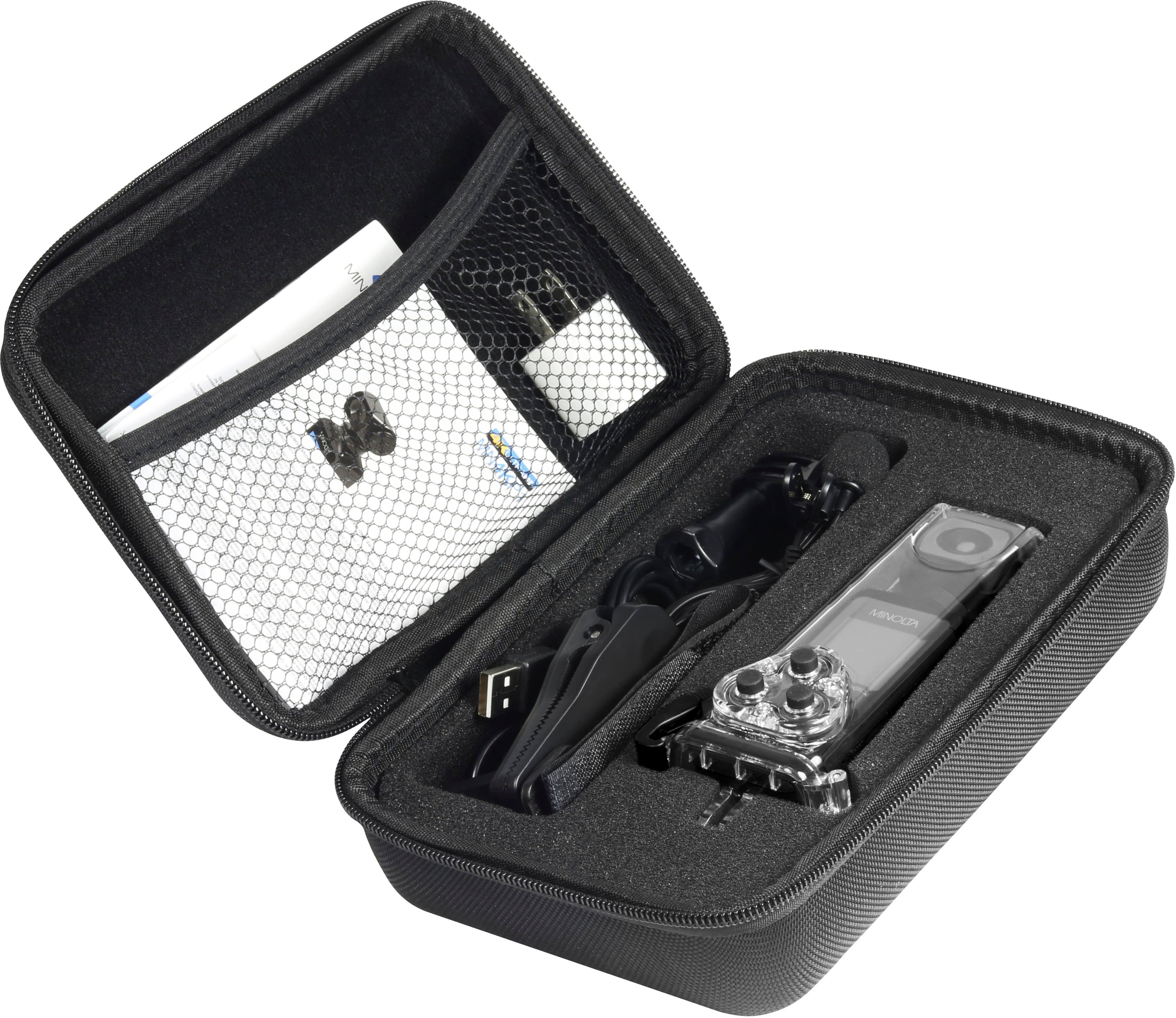 Alt View 13. Minolta - MN4KP1 4K Video 16.0-Megapixel Waterproof Camcorder Bundle - Black.