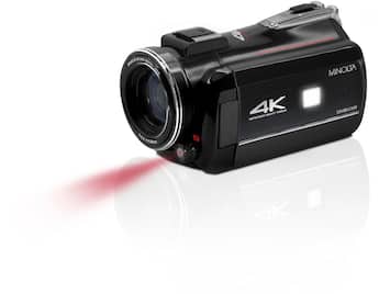 Minolta MN4K40NV 4K Video 30 Megapixel Night Vision Camcorder Minolta MN4K40NV 4K Video 30 Megapixel Night Vision Camcorder