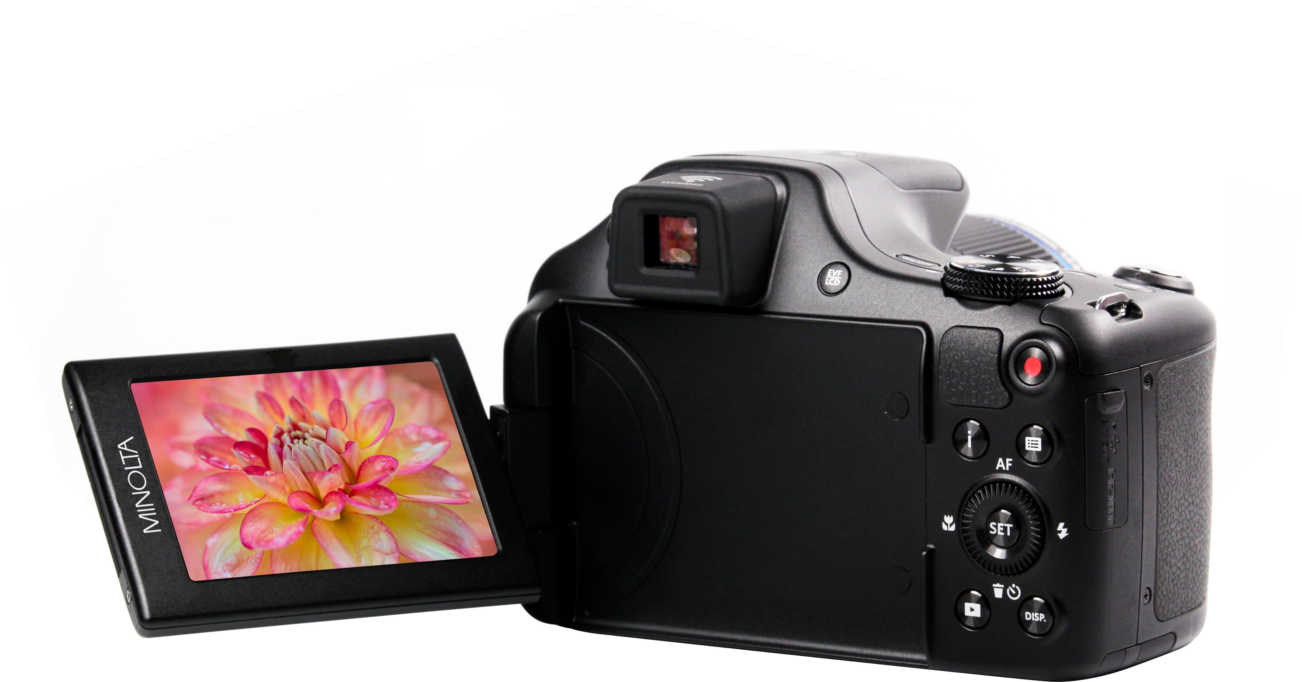 Minolta ProShot MN67Z 20.0 Megapixel Digital Camera Black MN67Z-BK 