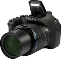 Minolta - ProShot MN67Z 20.0 Megapixel Digital Camera - Black - Front_Zoom