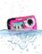 Top Zoom. Minolta - MN40WP 48.0 Megapixel Waterproof Digital Camera - Pink.