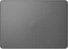 Front. Speck - Smartshell Case for Macbook Air 13" M2/M3 (2022-2024) - Obsidian Grey.
