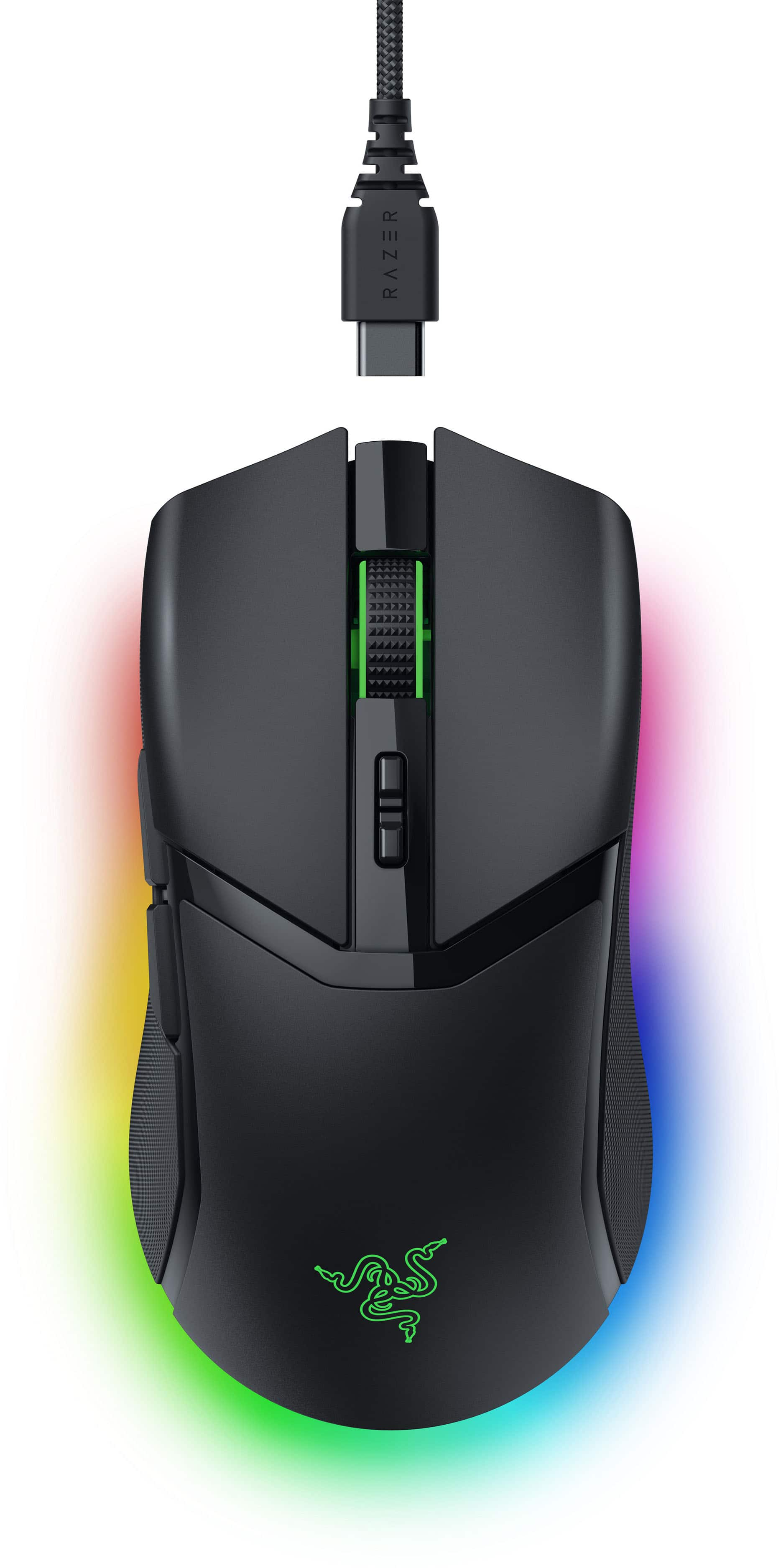 Razer Naga Pro Wireless Optical Gaming Mouse for PC, Interchangeable Side  Plates, Chroma RGB, Black