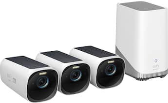 eufy eufyCam 3, 3 Outdoor Wireless 4K Solar Powered Security eufy eufyCam 3, 3 Outdoor Wireless 4K Solar Powered Security