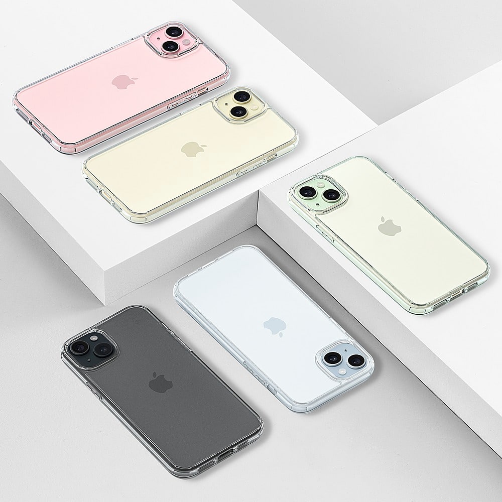 Alt View 12. Insignia™ - Hard-Shell Case for iPhone 15 - Clear.