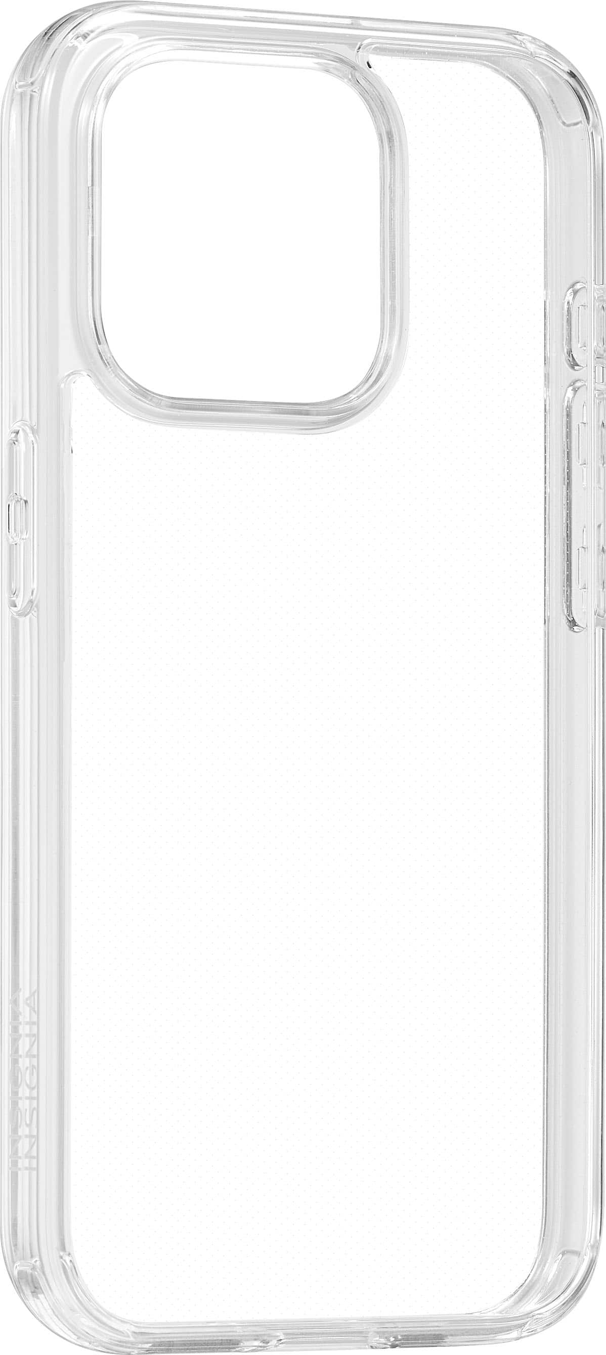 Alt View 1. Insignia™ - Hard-Shell Case for iPhone 15 Pro - Clear.