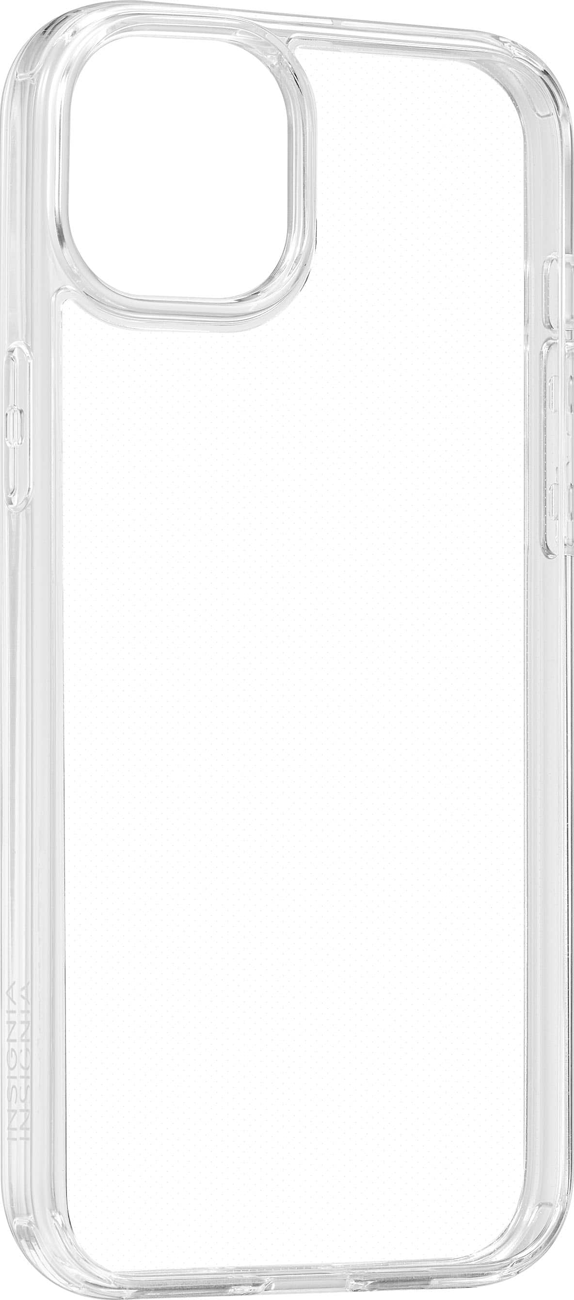 Alt View 1. Insignia™ - Hard-Shell Case for iPhone 15 Plus - Clear.